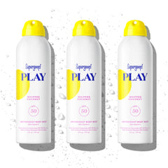 PLAY Antioxidant Body Mist SPF 50 with Vitamin C - Whipped Coconut 3-pack